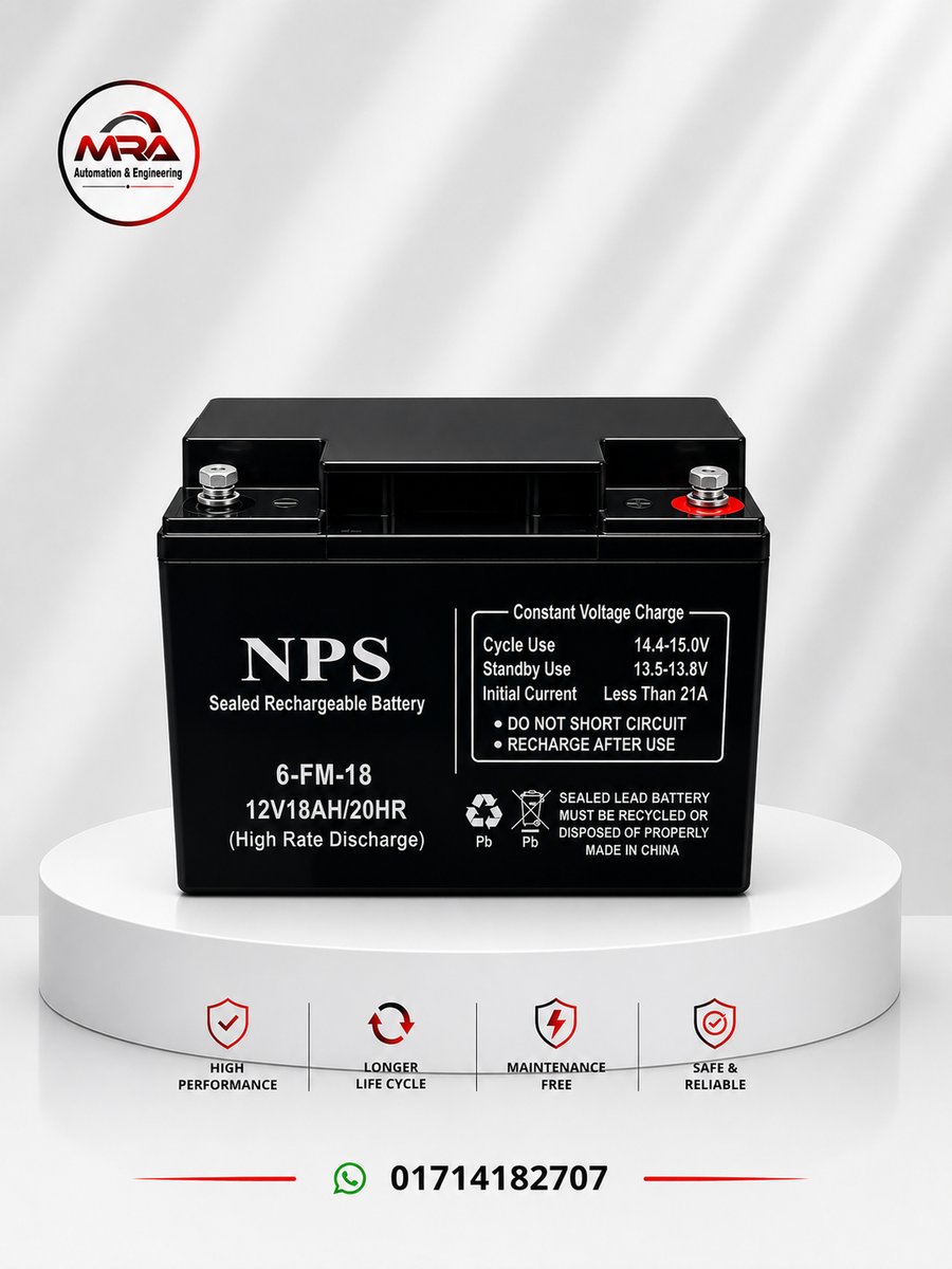 NPS 12volt 18ah